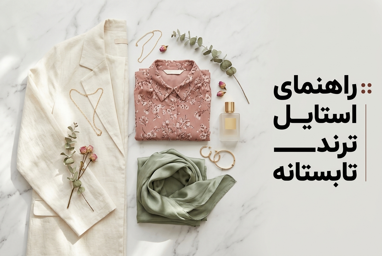 انواع استایل تابستانی زنانه؛ راهنمای ترکیب لباس‌های خنک و شیک برای خانم‌ها