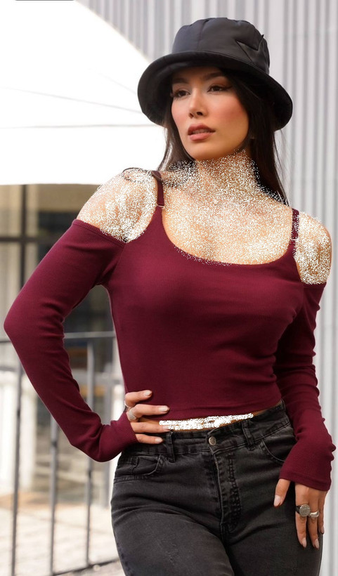 کراپ تاپ بند سوتیئنی زنانه