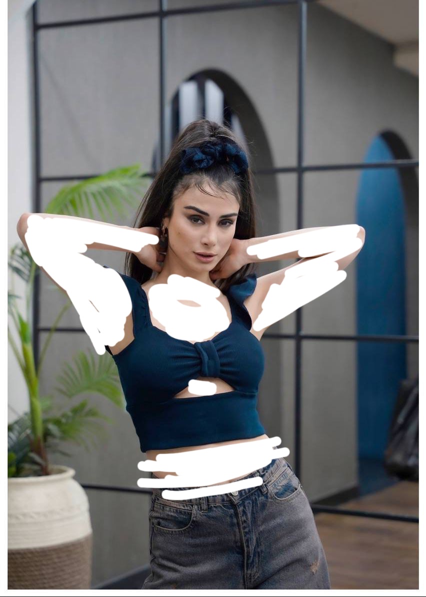 تاپ پاپیونی کاپ‌دار زنانه ۹ رنگ | پارچه کرکره‌ای پنبه صادراتی | فری سایز تا ۴۴