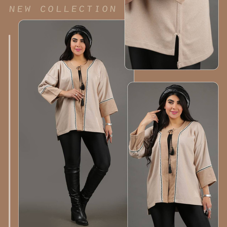 کت ترکیبی زنانه لارینتو