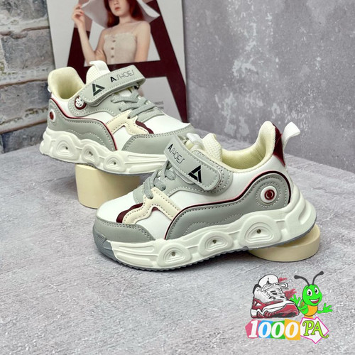 کتونی بچگانه وارداتی طرح ASHOES - طوسی