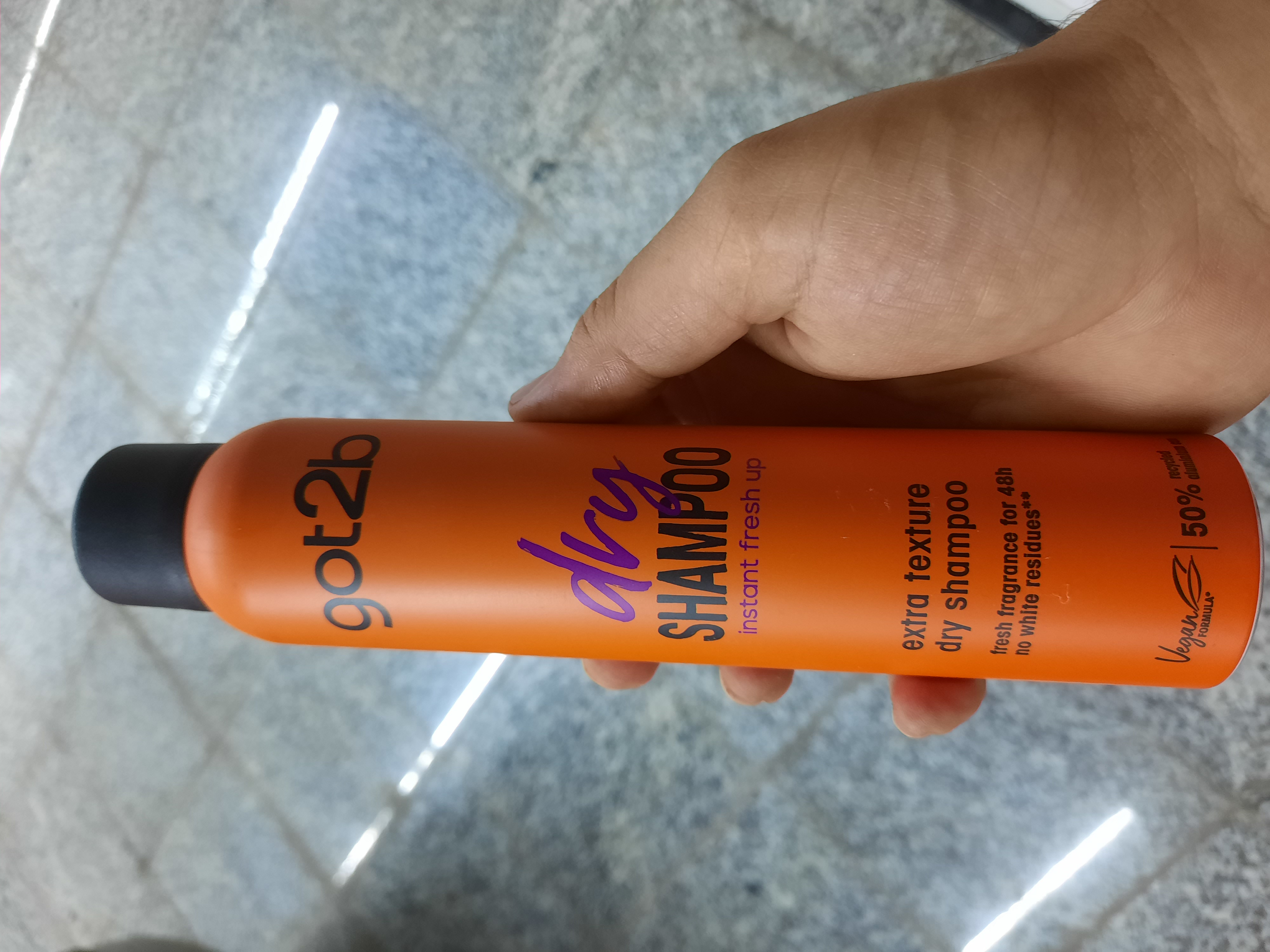 شامپو خشک گات تو بی Got2b Extra Texture Dry Shampoo حجم دهنده و جذب چربی مو