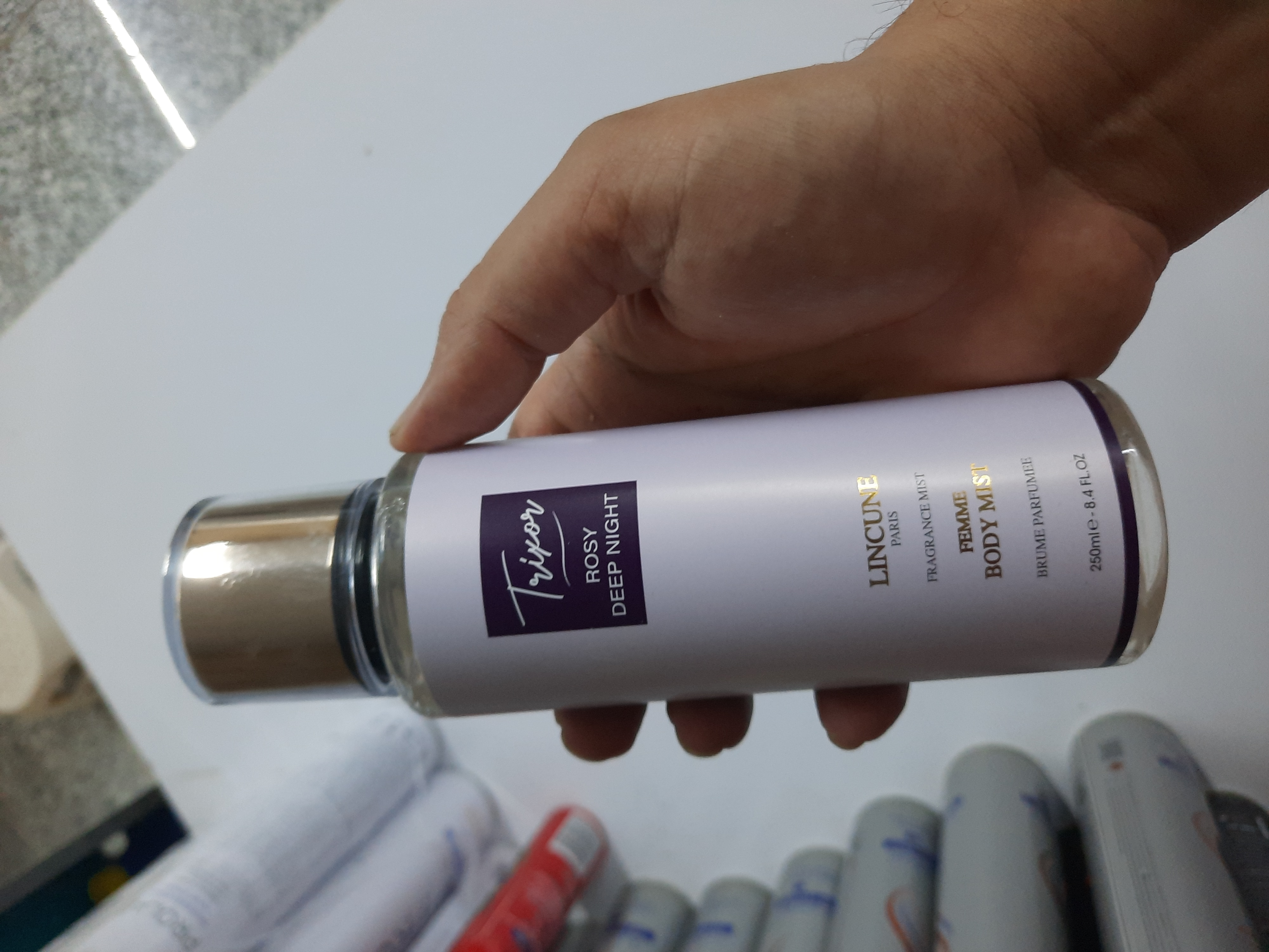 بادی میست زنانه لینکیون Tripor Rosy Deep Night با رایحه رز عمیق و اغواگر | لطیف، شیرین و رمانتیک مناسب استفاده روزانه و شبانه