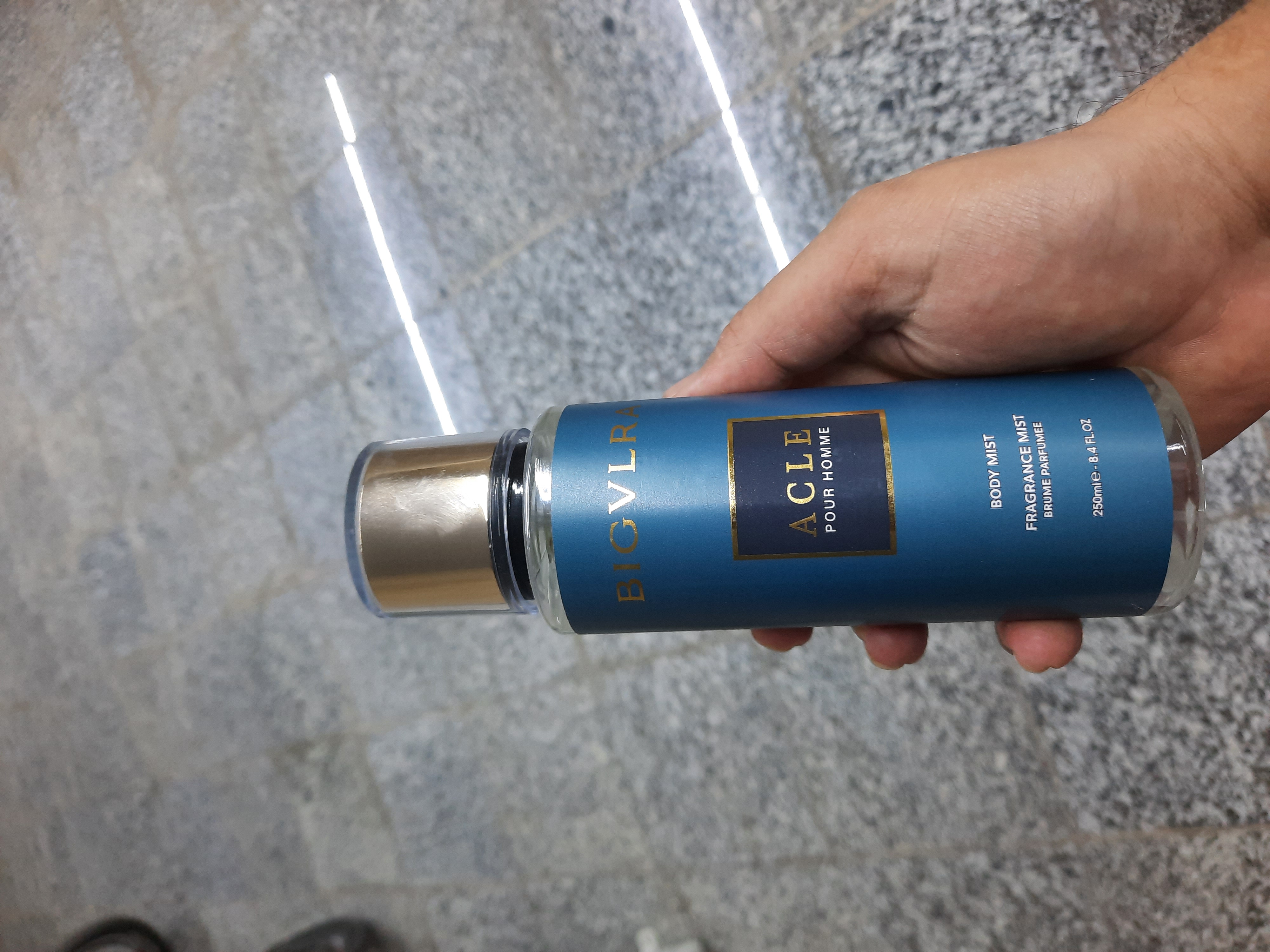 بادی میست مردانه BIGVLR مدل ACLE Pour Homme حجم 250 میلی‌لیتر | اسپری خوشبو کننده بدن مردانه