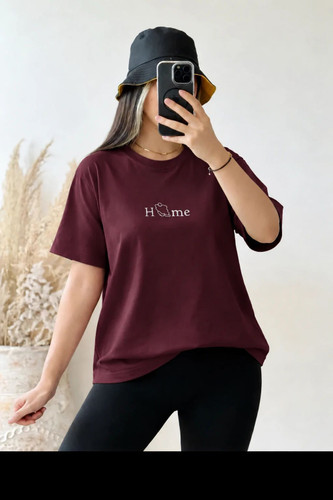 تیشرت باکسی Home Iran نخ پنبه درجه یک ۳۸ تا ۳۶
