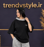 هودی دورس کلاهدار دورس دو نخ گرم بالا - طرح ck calvin klein