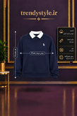 بلوز باکسی دورس تو کرکی POLO فری سایز ۳۸ تا ۵۰